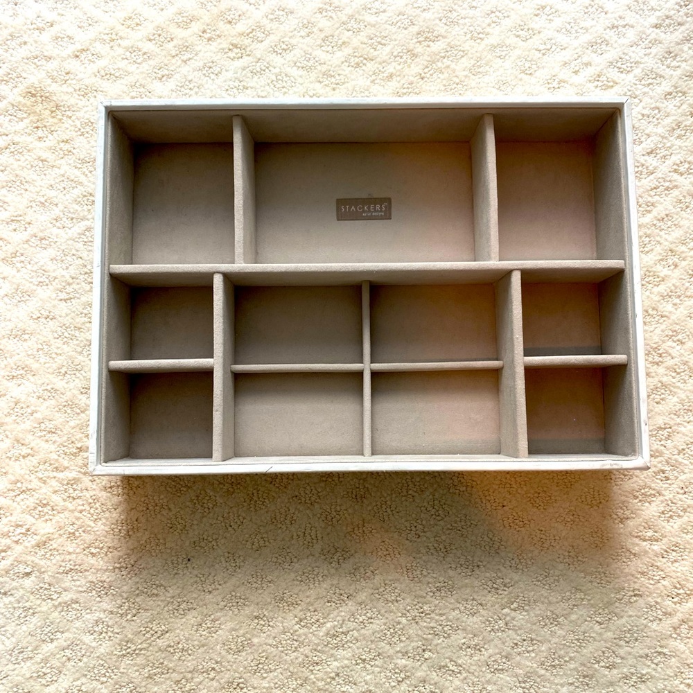 Container Store Stackers jewelry box